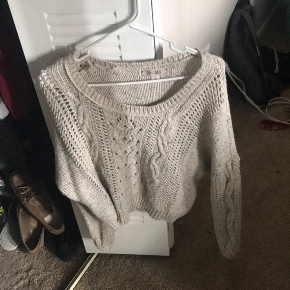 Tan/beige sweater!